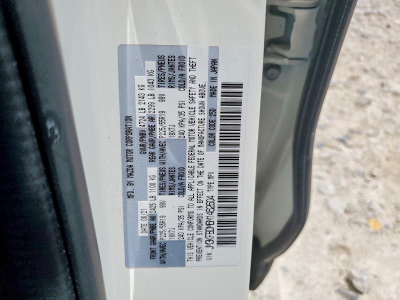 52462946 :رقم المزاد ، JM3KFBDM6M1462604 vin ، 2021 Mazda Cx-5 مزاد بيع