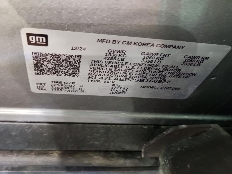 Продаж на аукціоні авто 2025 Buick Envista, vin: KL47LAEP2SB166927, номер лоту: 52416266