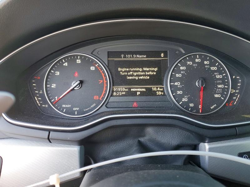 52932636 :رقم المزاد ، WAUGNAF47HN000640 vin ، 2017 Audi A4 مزاد بيع