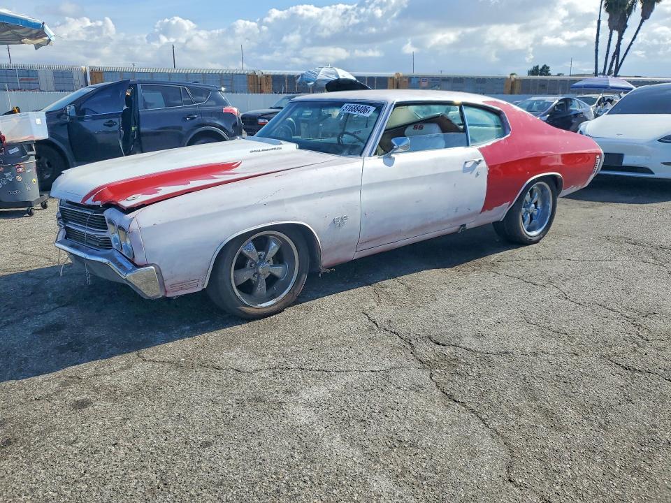 Aukcja sprzedaży 1970 Chevrolet Chevelless, vin: 136370K114612, numer aukcji: 51688406