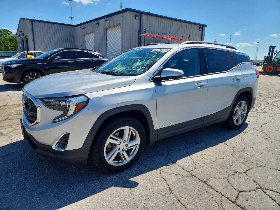 53115976 :رقم المزاد ، 3GKALMEX7JL230863 vin ، 2018 Gmc Terrain مزاد بيع