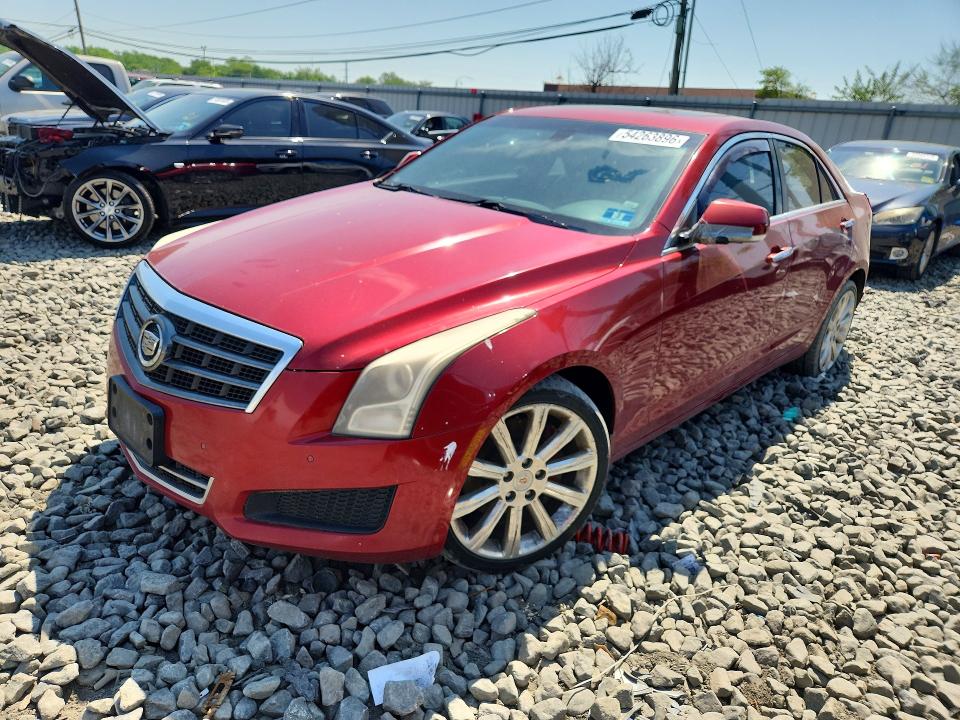 2014 Cadillac Ats მანქანა იყიდება აუქციონზე, vin: 1G6AH5RX2E0118846, აუქციონის ნომერი: 54263896