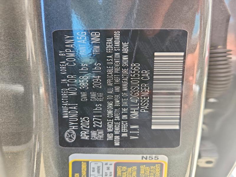 Aukcja sprzedaży 2025 Hyundai Elantra, vin: KMHLL4DG3SU015568, numer aukcji: 54275216
