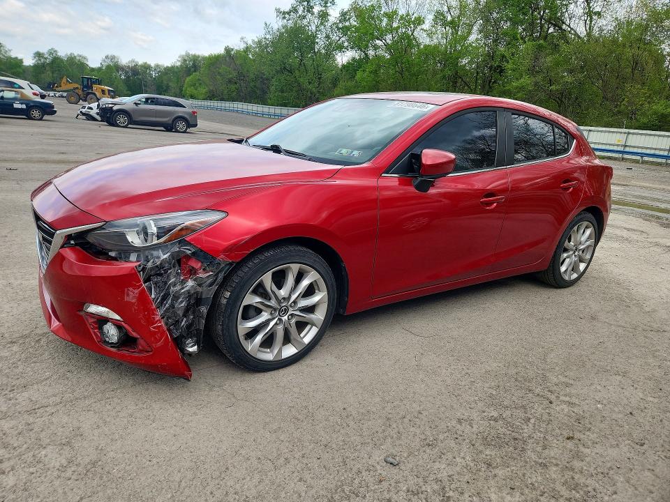 51798646 :رقم المزاد ، JM1BM1M35F1257830 vin ، 2015 Mazda 3 مزاد بيع