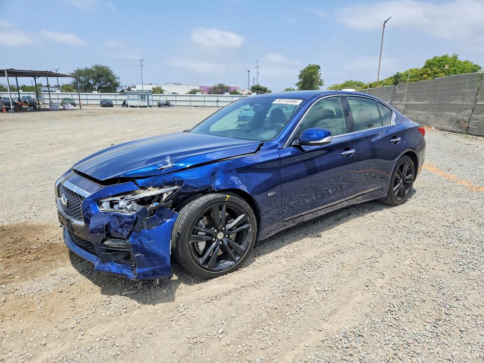 2017 Infiniti Q50 მანქანა იყიდება აუქციონზე, vin: JN1EV7AR4HM832963, აუქციონის ნომერი: 54118406
