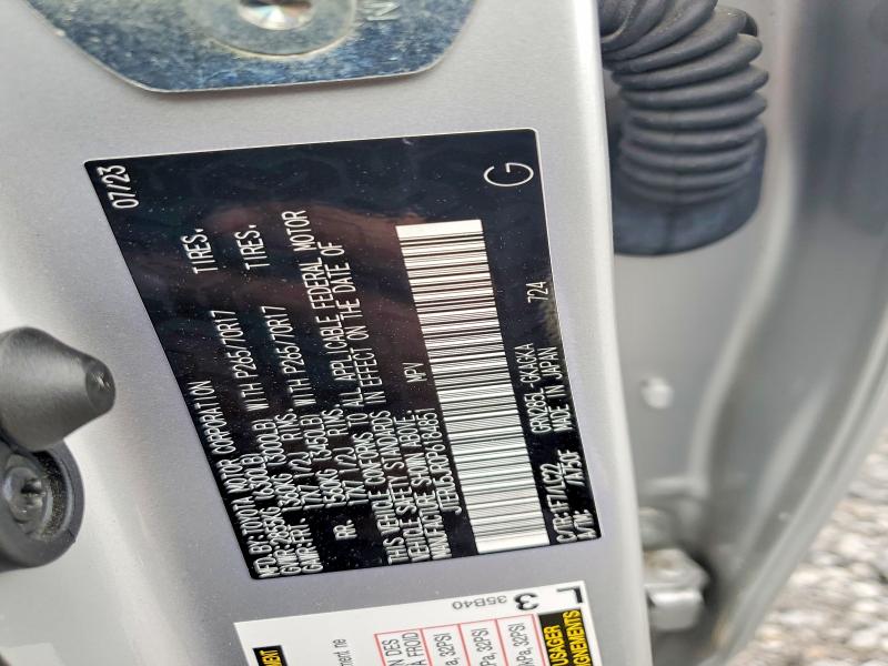 Продажа на аукционе авто 2023 Toyota 4runner, vin: JTERU5JR0P6184851, номер лота: 53014576