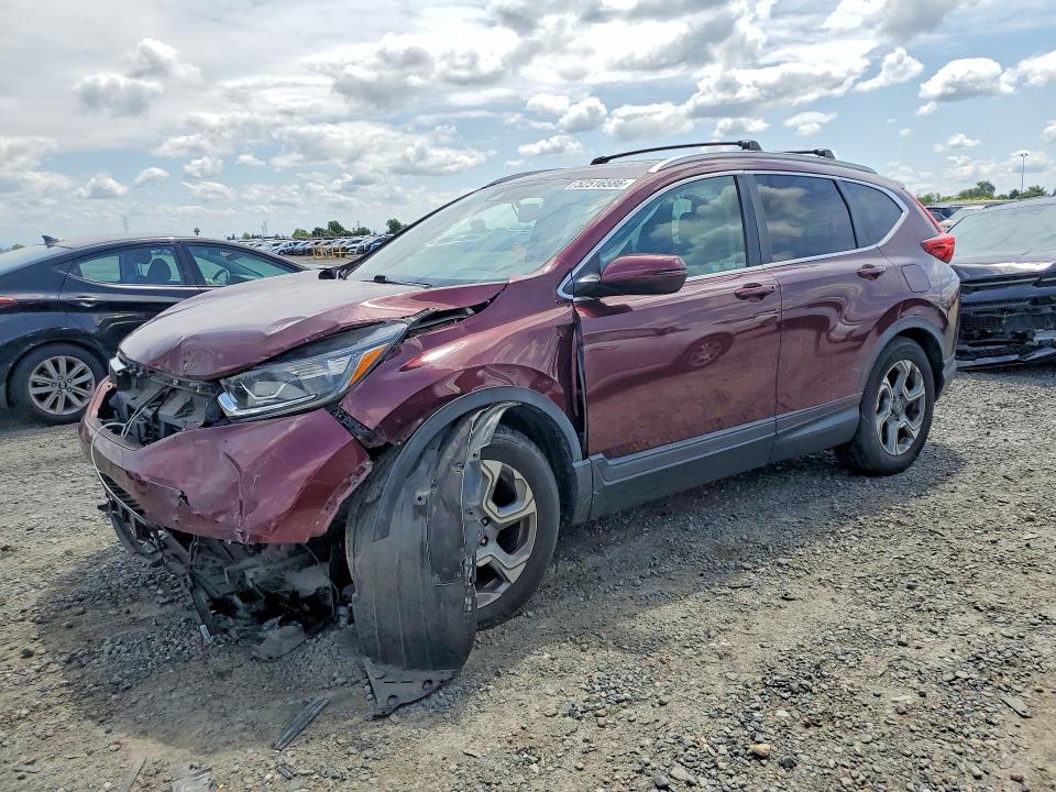 52516586 :رقم المزاد ، 7FARW1H88JE019649 vin ، 2018 Honda Cr-v مزاد بيع