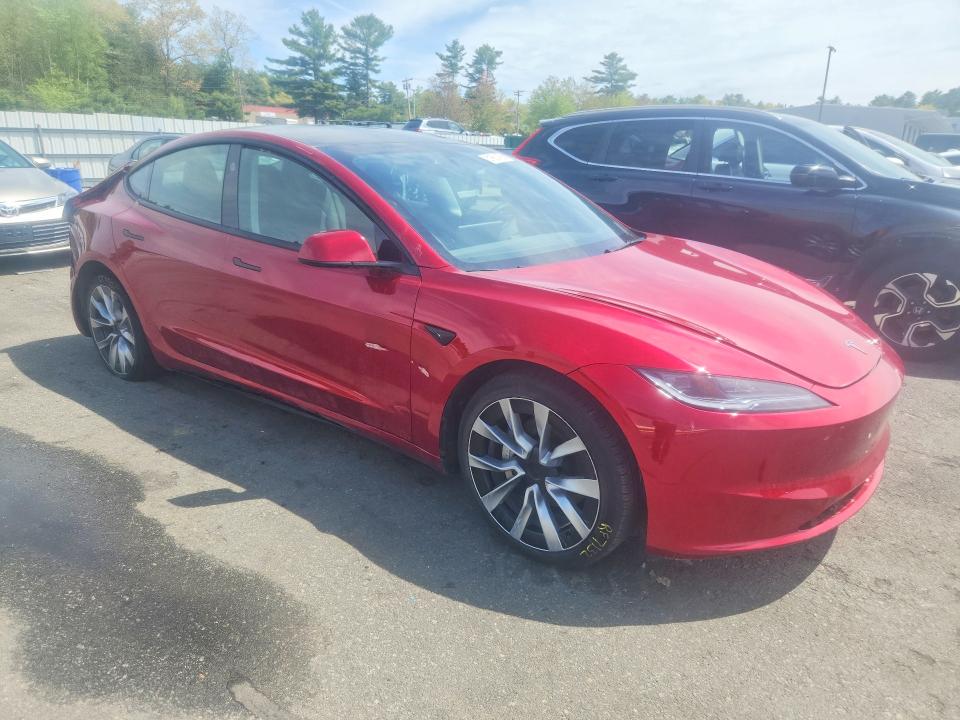 51661456 :رقم المزاد ، 5YJ3E1EA4RF722799 vin ، 2024 Tesla Model 3 مزاد بيع