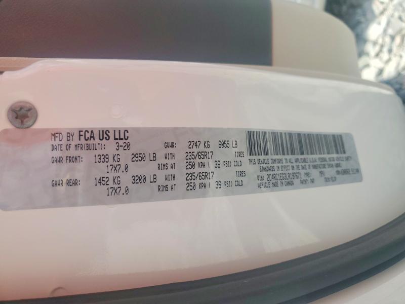 Продаж на аукціоні авто 2019 Chrysler Pacifica, vin: 2C4RC1EG3LR197671, номер лоту: 54290456