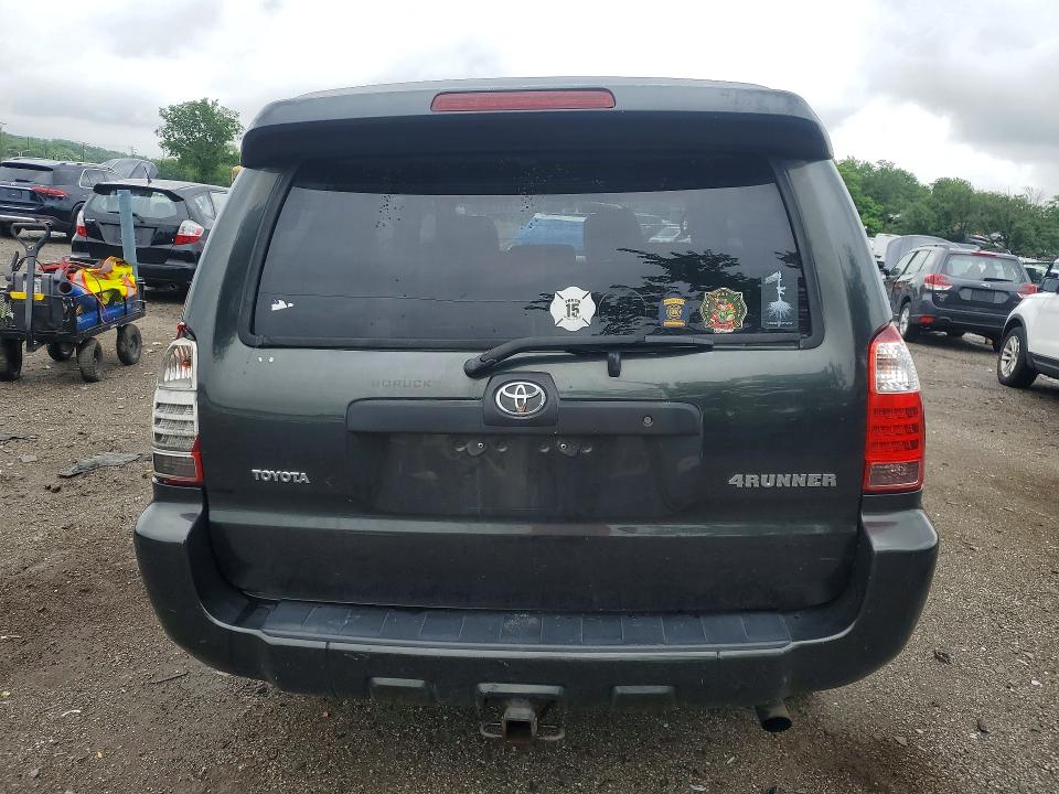 55118696 :رقم المزاد ، JTEBU14R368068164 vin ، 2006 Toyota 4runner مزاد بيع
