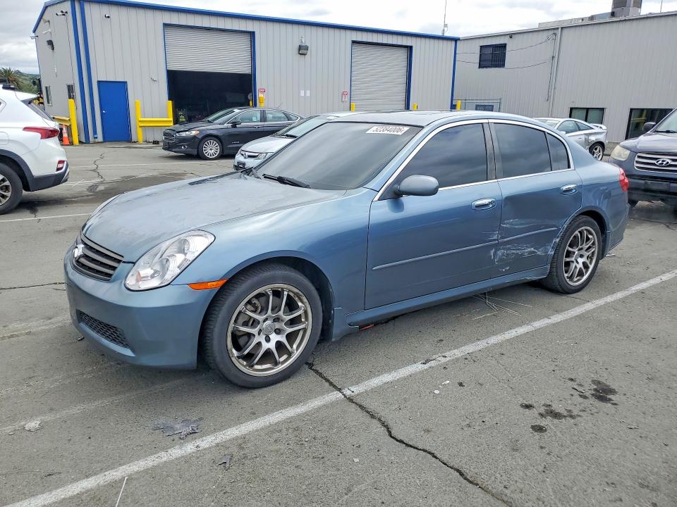 52384006 :رقم المزاد ، JNKCV51E56M501231 vin ، 2006 Infiniti G35 مزاد بيع