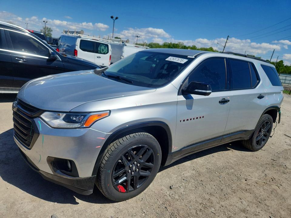 52687676 :رقم المزاد ، 1GNEVKKW7MJ263789 vin ، 2021 Chevrolet Traverse مزاد بيع