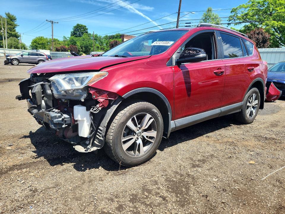 54131006 :رقم المزاد ، JTMRFREV6JD249265 vin ، 2018 Toyota Rav4 مزاد بيع