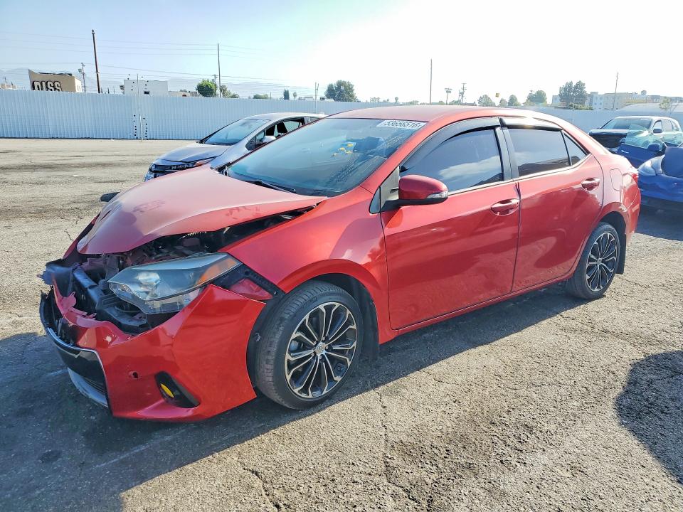 2016 Toyota Corolla მანქანა იყიდება აუქციონზე, vin: 5YFBURHE2GP384140, აუქციონის ნომერი: 53656516