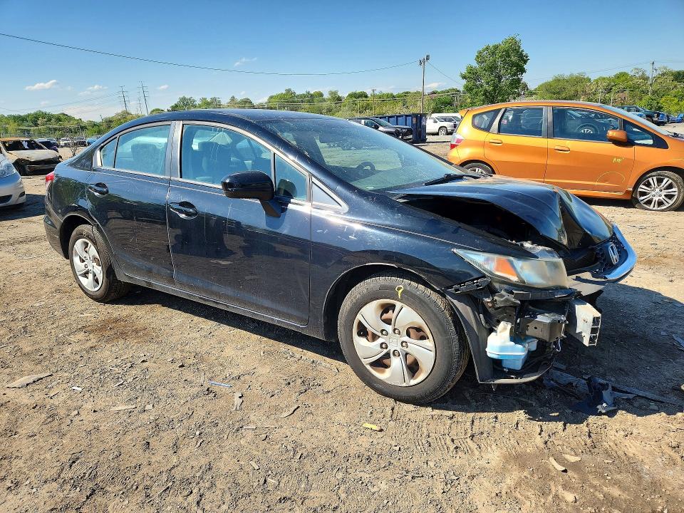Продаж на аукціоні авто 2014 Honda Civic, vin: 19XFB2E53EE076525, номер лоту: 51902056