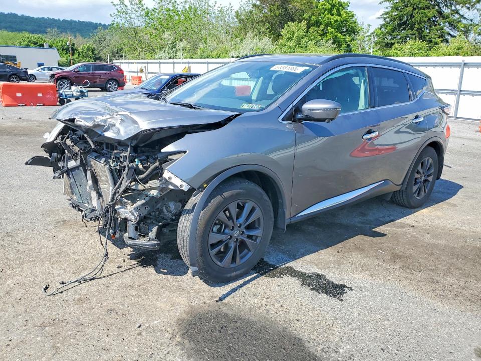 54351006 :رقم المزاد ، 5N1AZ2MH2JN108299 vin ، 2018 Nissan Murano مزاد بيع