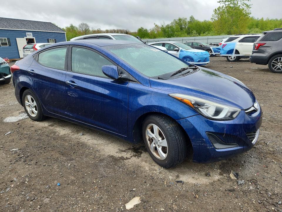 53580016 :رقم المزاد ، 5NPDH4AE0FH633539 vin ، 2015 Hyundai Elantra مزاد بيع