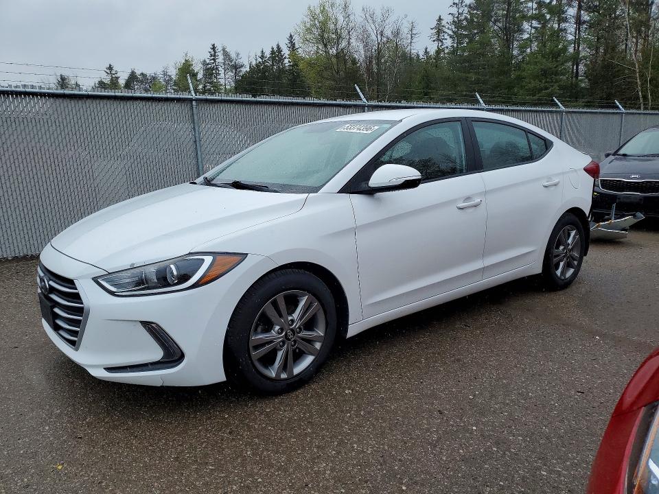 Продаж на аукціоні авто 2018 Hyundai Elantra, vin: KMHD84LF6JU621508, номер лоту: 53374396