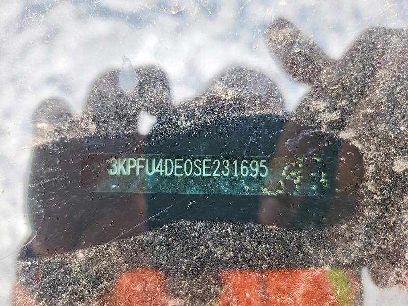 2025 Kia K4 მანქანა იყიდება აუქციონზე, vin: 3KPFU4DE0SE231695, აუქციონის ნომერი: 55241326