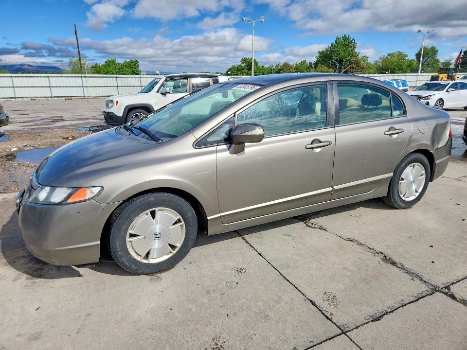 53845796 :رقم المزاد ، JHMFA36237S012660 vin ، 2007 Honda Civic مزاد بيع