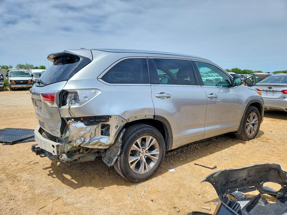 Продажа на аукционе авто 2015 Toyota Highlander, vin: 5TDJKRFH1FS187738, номер лота: 54881076