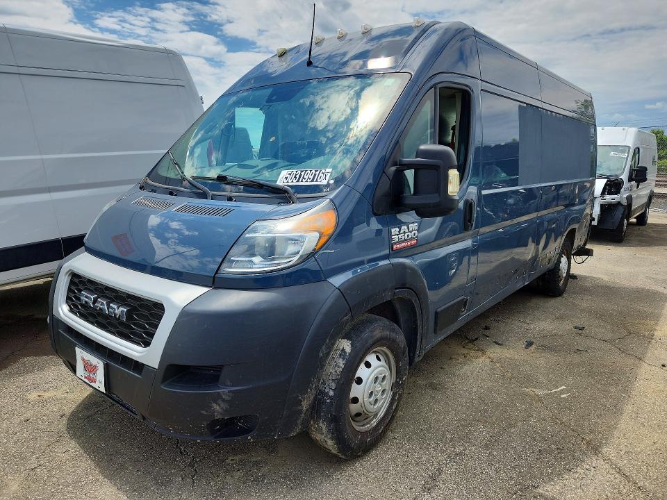 Auction sale of the 2021 Ram Promaster 3500, vin: 3C6MRVJGXME582211, lot number: 50319916
