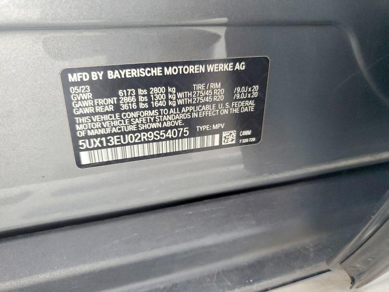Aukcja sprzedaży 2024 Bmw X5, vin: 5UX13EU02R9S54075, numer aukcji: 54898846