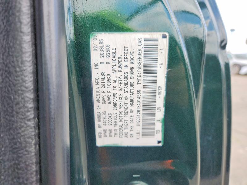 Aukcja sprzedaży 2009 Honda Accord, vin: 1HGCS12819A014966, numer aukcji: 54561036