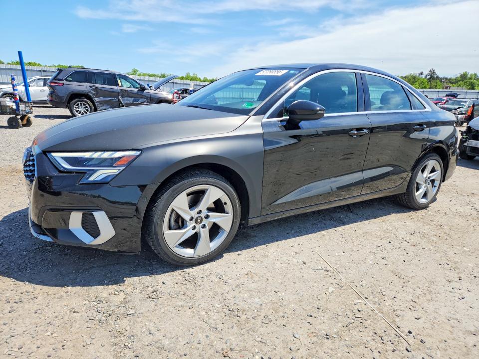 2023 Audi A3 მანქანა იყიდება აუქციონზე, vin: WAUAUDGY7PA115014, აუქციონის ნომერი: 52250856
