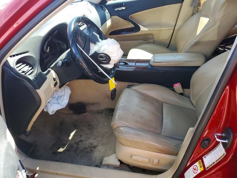 Продаж на аукціоні авто 2007 Lexus Is, vin: JTHBK262475049009, номер лоту: 51901006