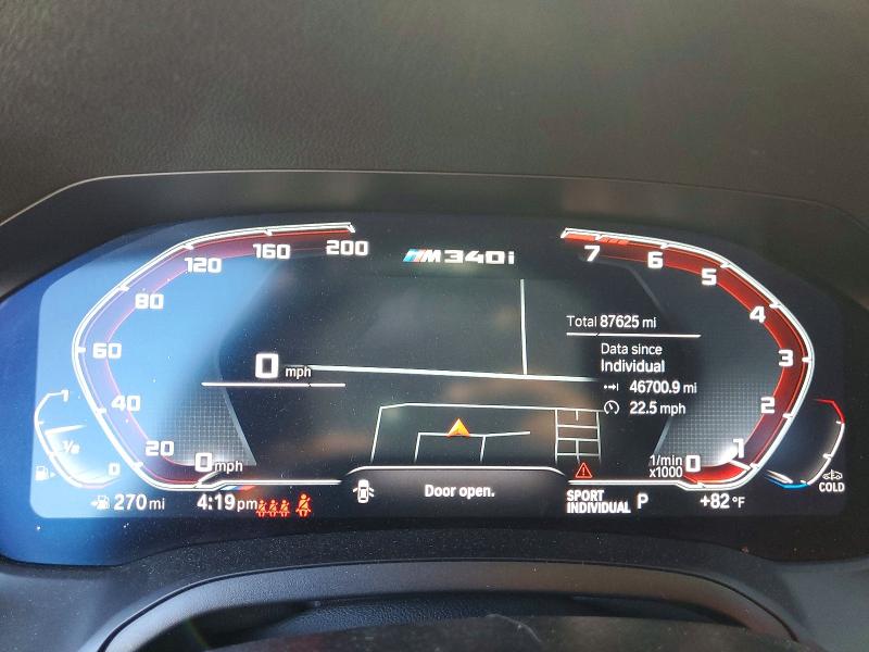 2022 Bmw 330i მანქანა იყიდება აუქციონზე, vin: 3MW5R1J05N8C47282, აუქციონის ნომერი: 52439866