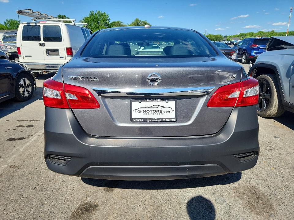 2017 Nissan Sentra მანქანა იყიდება აუქციონზე, vin: 3N1AB7AP4HL707316, აუქციონის ნომერი: 55545326