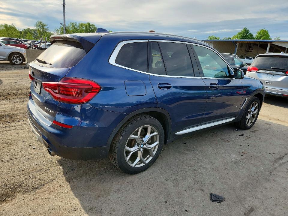 2020 Bmw X3 მანქანა იყიდება აუქციონზე, vin: 5UXTY5C03LLT32823, აუქციონის ნომერი: 55453626