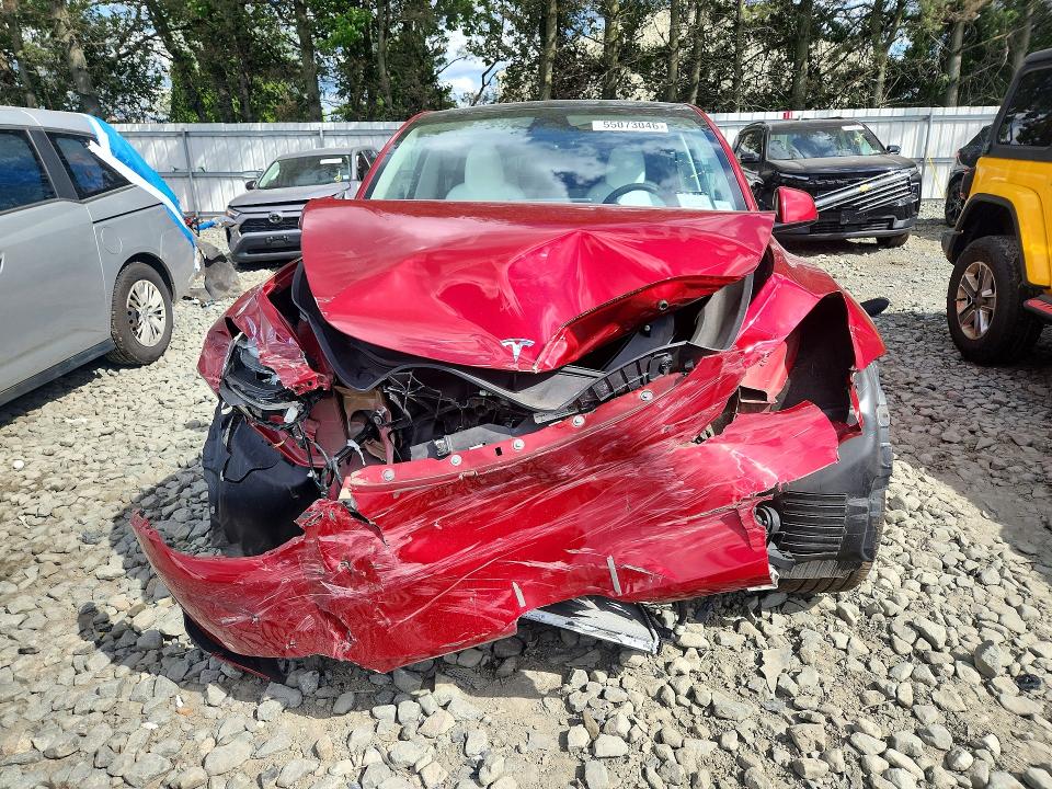 2024 Tesla Model Y მანქანა იყიდება აუქციონზე, vin: 7SAYGDEDXRF046387, აუქციონის ნომერი: 55073046