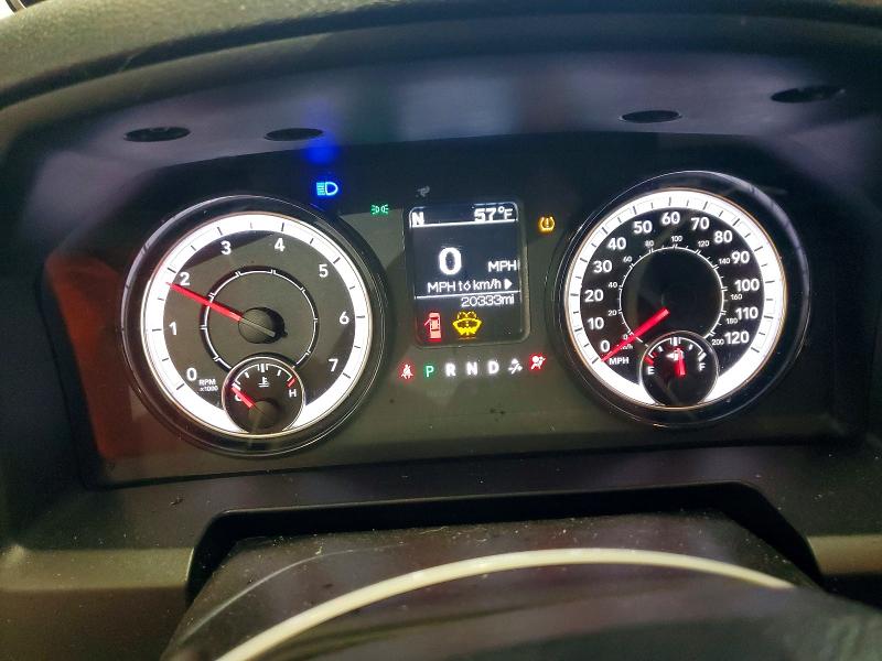 53767576 :رقم المزاد ، 1C6RR7FG2PS595451 vin ، 2023 Ram 1500 Classic مزاد بيع
