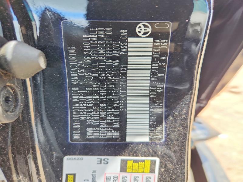 Aukcja sprzedaży 2024 Toyota Corolla, vin: 5YFB4MDE3RP175131, numer aukcji: 55040996