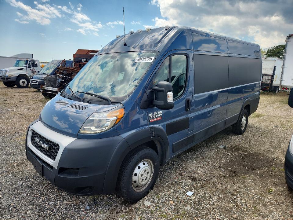 Продаж на аукціоні авто 2019 Ram Promaster 3500, vin: 3C6URVJG0KE554656, номер лоту: 52450296
