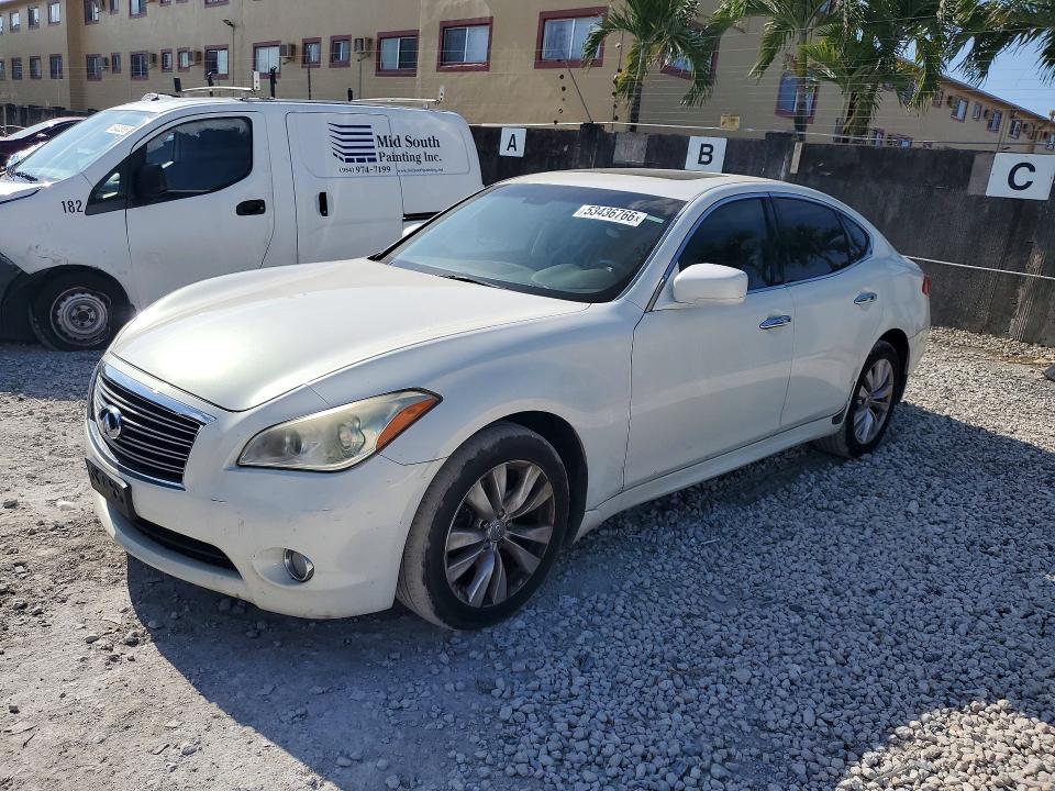 53436766 :رقم المزاد ، JN1BY1AR1BM371591 vin ، 2011 Infiniti M37 مزاد بيع
