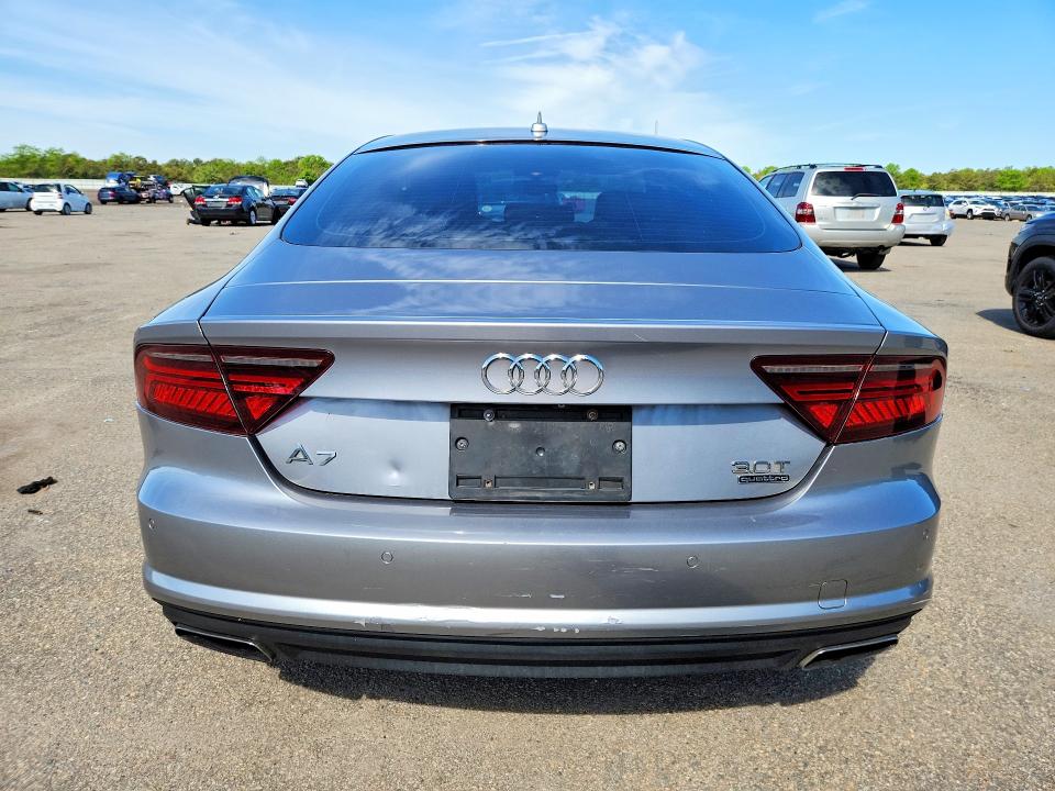 2016 Audi A7 მანქანა იყიდება აუქციონზე, vin: WAUWGAFC1GN006901, აუქციონის ნომერი: 54730436