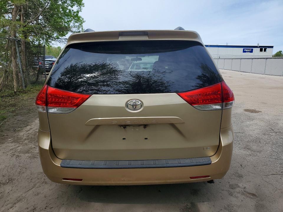 51625906 :رقم المزاد ، 5TDKA3DC9BS001269 vin ، 2011 Toyota Sienna مزاد بيع