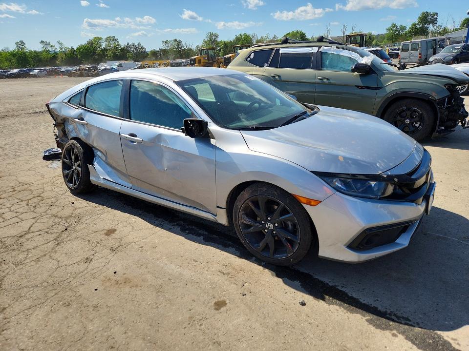 2019 Honda Civic მანქანა იყიდება აუქციონზე, vin: 2HGFC2F86KH541046, აუქციონის ნომერი: 54897296