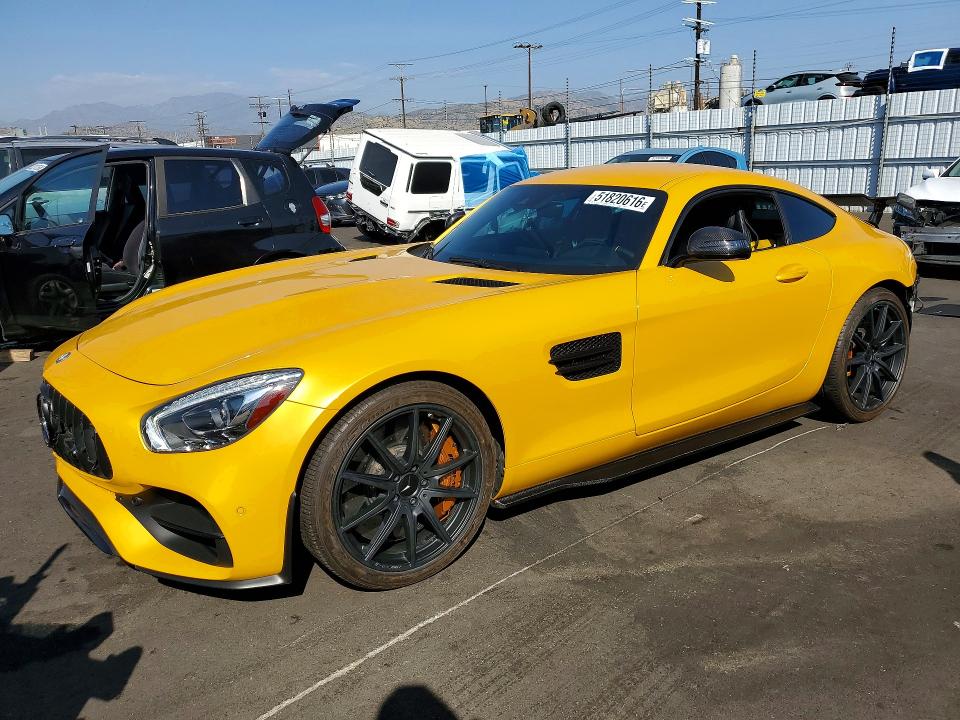 Auction sale of the 2016 Mercedes-benz Amg Gt, vin: WDDYJ7JAXGA008097, lot number: 51820616