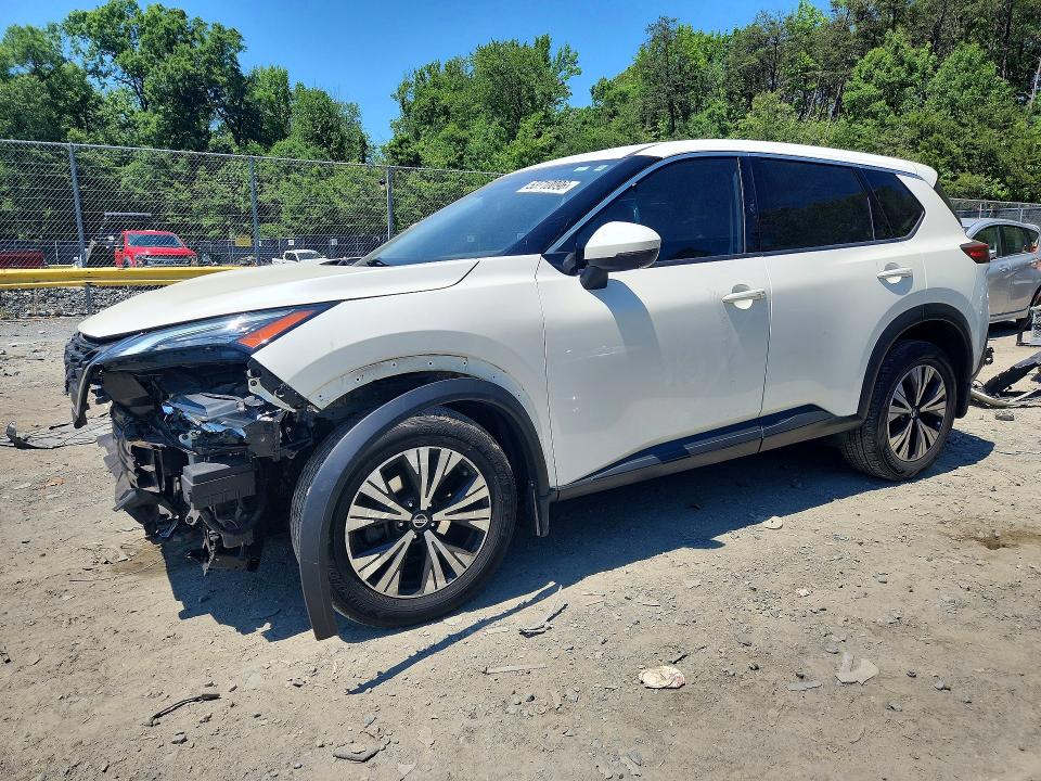 2021 Nissan Rogue მანქანა იყიდება აუქციონზე, vin: JN8AT3BBXMW219616, აუქციონის ნომერი: 53710096