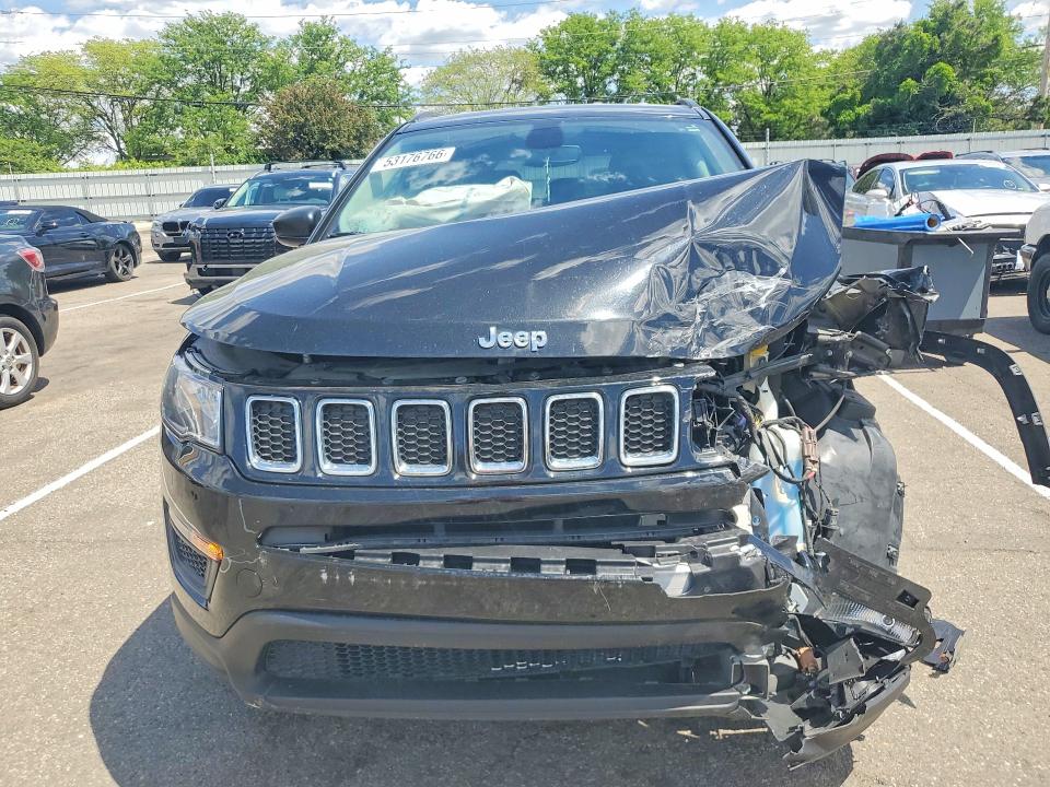 Aukcja sprzedaży 2018 Jeep Compass, vin: 3C4NJDAB1JT483349, numer aukcji: 53176766