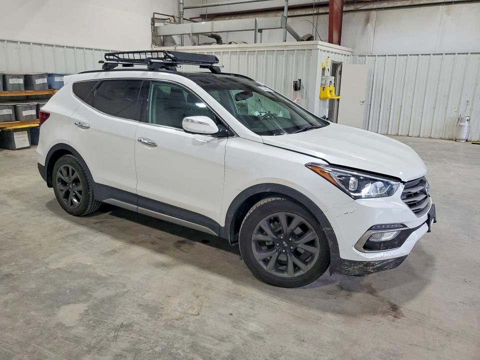 53343706 :رقم المزاد ، 5XYZWDLA8HG385833 vin ، 2017 Hyundai Santa Fe Sport مزاد بيع