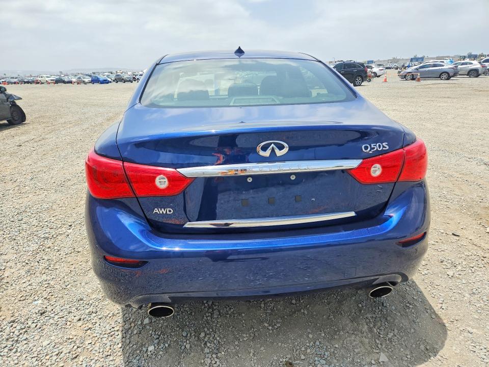2017 Infiniti Q50 მანქანა იყიდება აუქციონზე, vin: JN1EV7AR4HM832963, აუქციონის ნომერი: 54118406