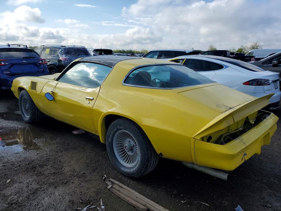 Продажа на аукционе авто 1979 Chev Camaro, vin: 1Q87L9N622596, номер лота: 51373416