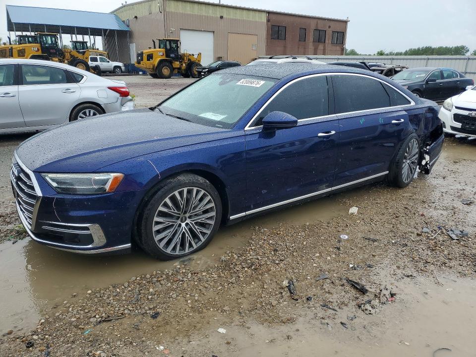 2021 Audi A8 მანქანა იყიდება აუქციონზე, vin: WAU8DAF87MN023923, აუქციონის ნომერი: 52089876