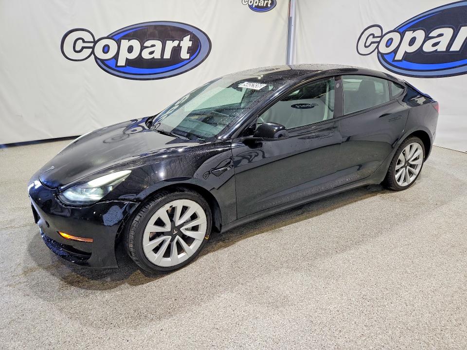 Aukcja sprzedaży 2022 Tesla Model 3, vin: 5YJ3E1EBXNF301012, numer aukcji: 54452936