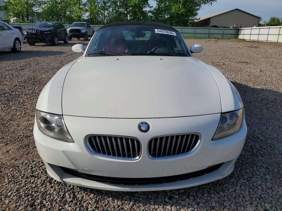 Aukcja sprzedaży 2008 Bmw Z4, vin: 4USBU53558LW93556, numer aukcji: 54920636